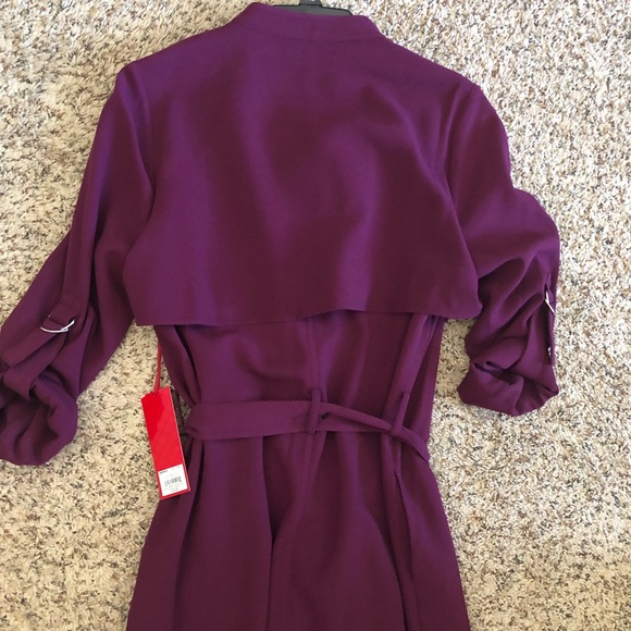 Jennifer Lopez trench coat. NWT. Sz.XS - Picture 5 of 5